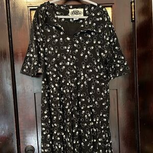 Effie's Heart Lightbulb Pattern Dress